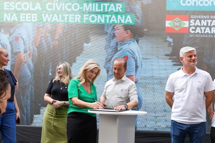 escolas cívico-militares Santa Catarina 2026