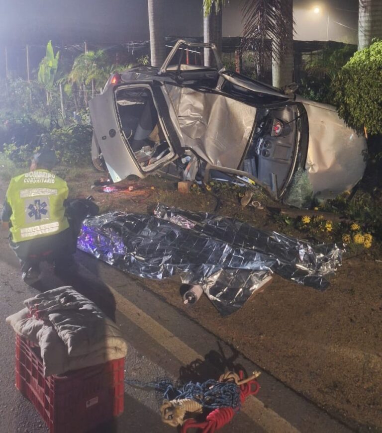 acidente SC-108 Braço do Norte