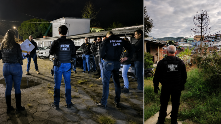 operação Pé de Coelho Palhoça