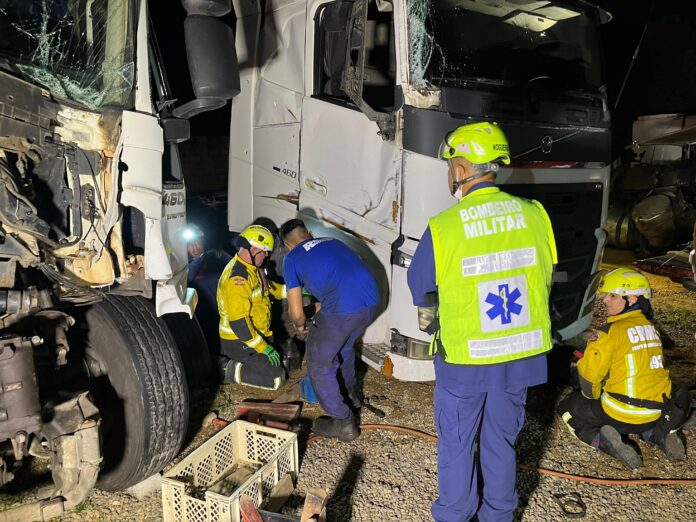 trabalhador morre prensado por caminhão em Tubarão