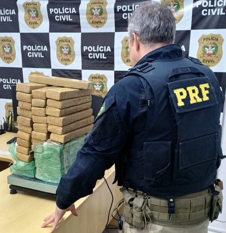 apreensão de maconha em Joaçaba