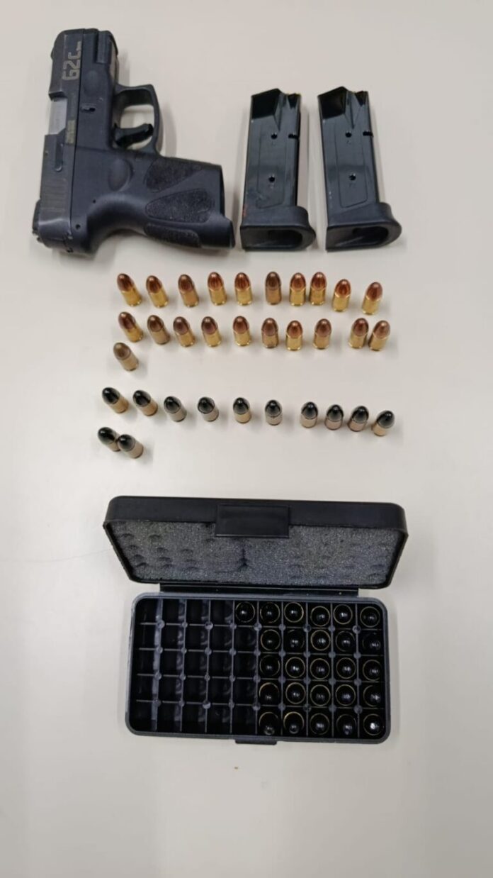 arma apreendida em caso de violência doméstica