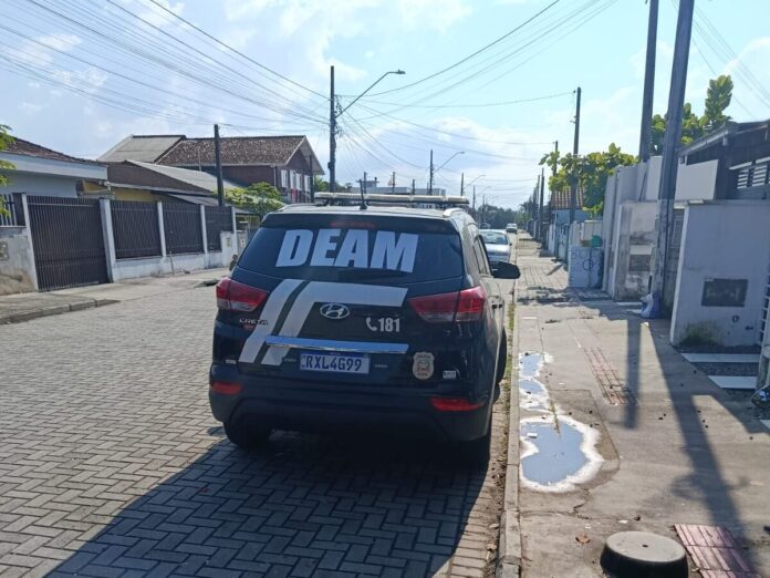 operação violência doméstica Joinville