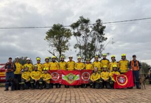 simulado de resposta a desastres