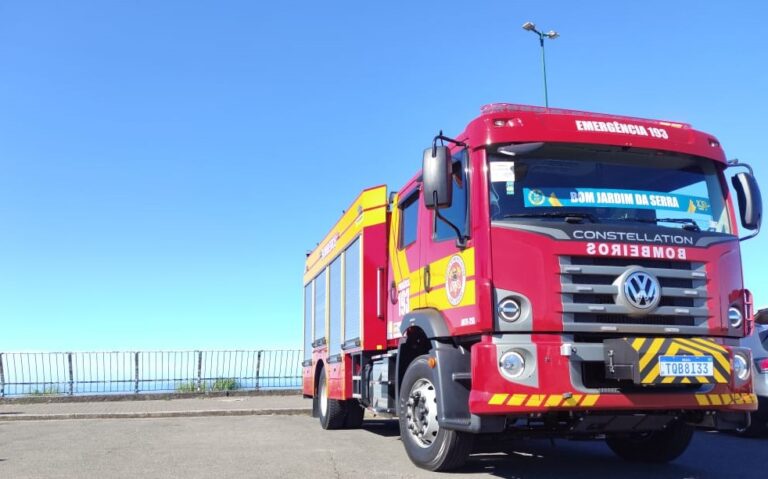 investimento no Corpo de Bombeiros de Santa Catarina
