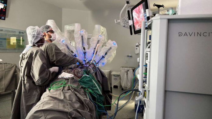 cirurgia robótica oncológica pelo SUS