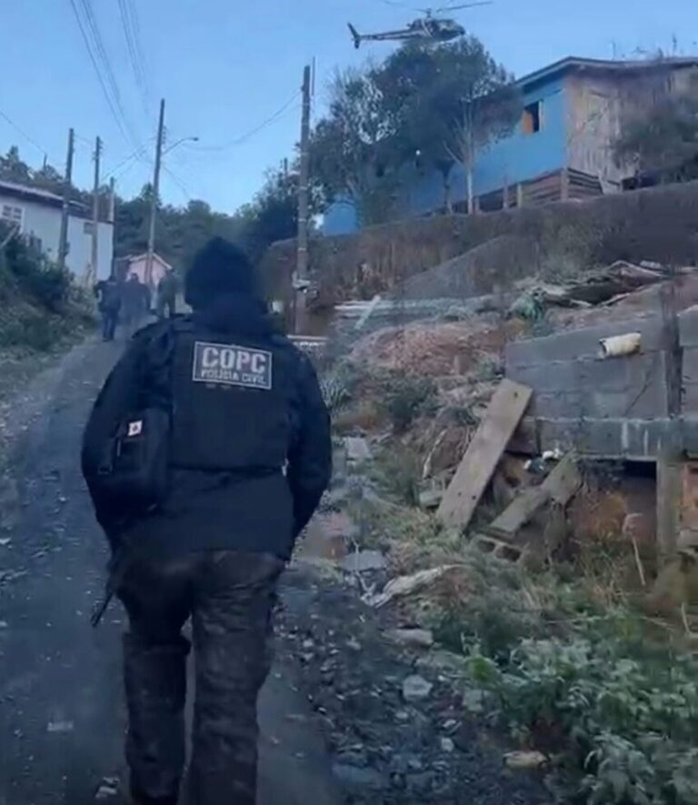 operação contra organização criminosa em SC