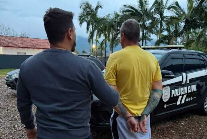 Homem condenado por estupro de vulnerável é preso em Rodeio