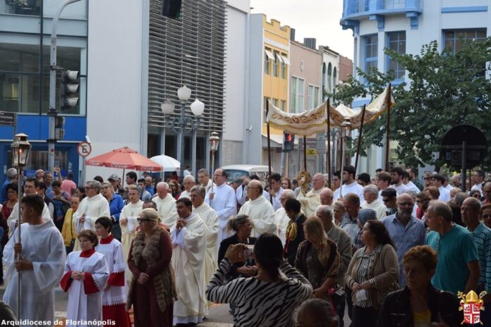 Corpus Christi em Santa Catarina