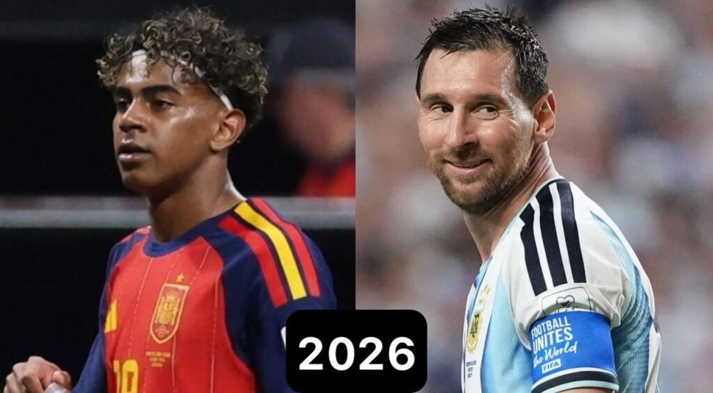 Messi e Lamine Yamal