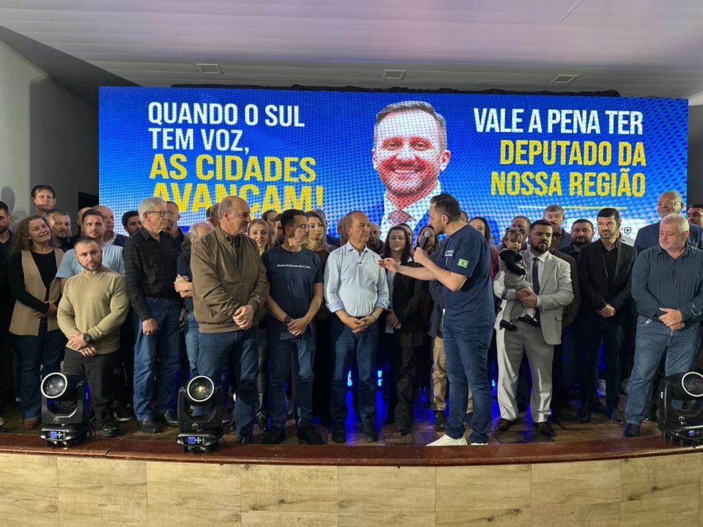 Jorginho prestigia prestação de contas de Pepê Collaço em Tubarão