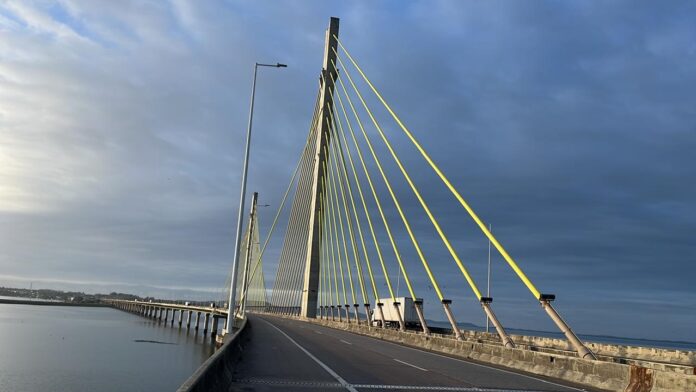 Ponte Anita Garibaldi interditada