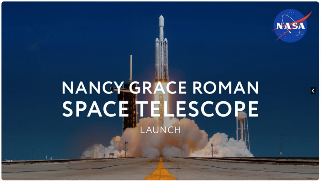 lançamento do telescópio Roman