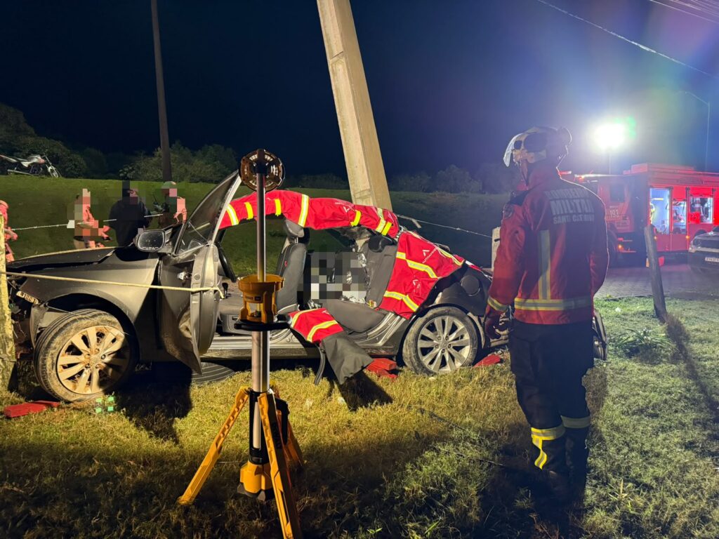 acidente fatal em Laguna