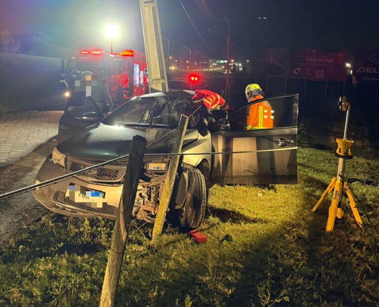 acidente fatal em Laguna