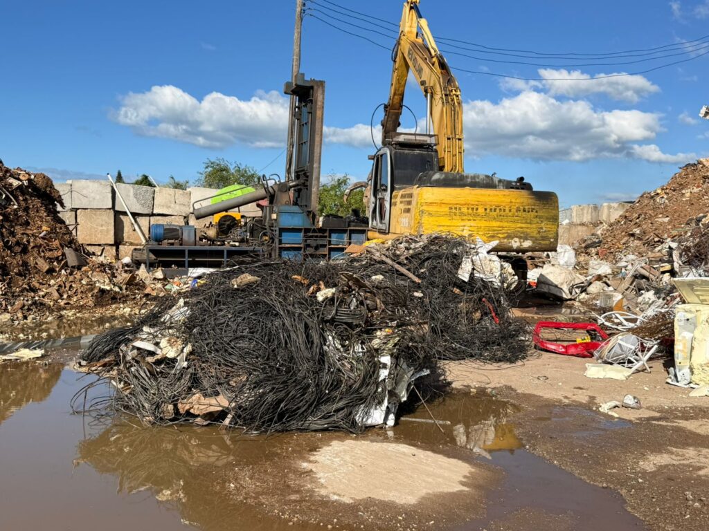 reciclagem de cabos da Celesc