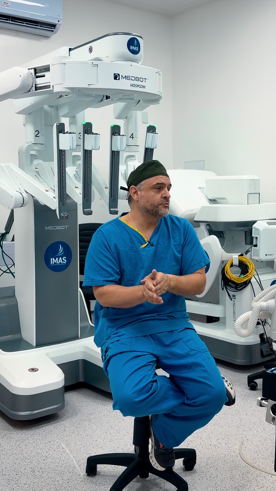 cirurgia robótica pediátrica SC