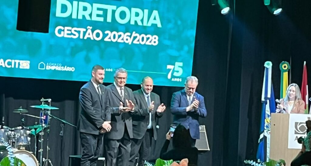 posse da nova diretoria da ACIT