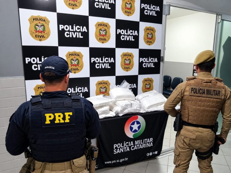 apreensões da PRF no Norte de Santa Catarina