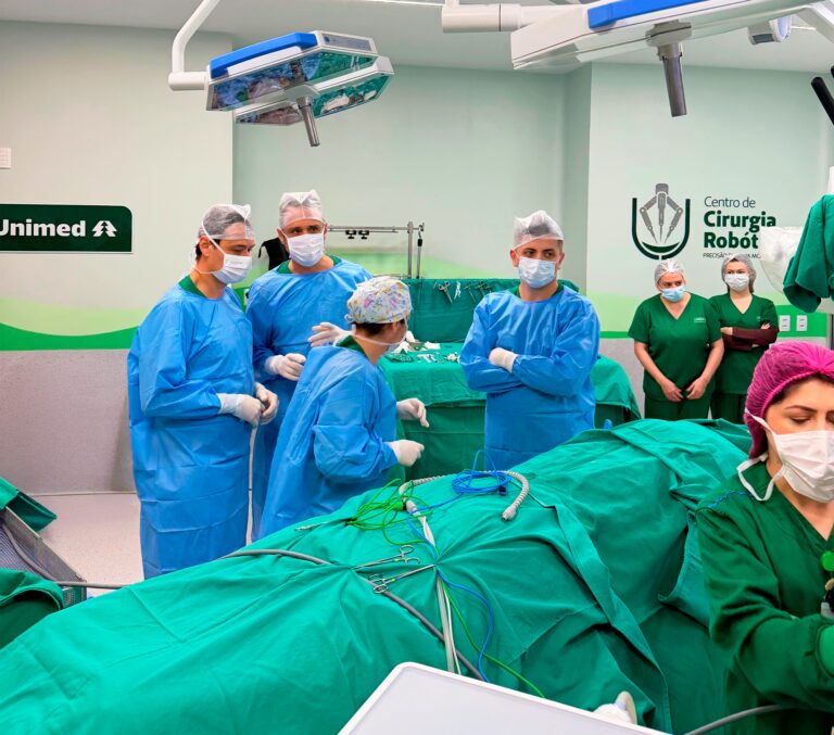 Cirurgia robótica em Santa Catarina