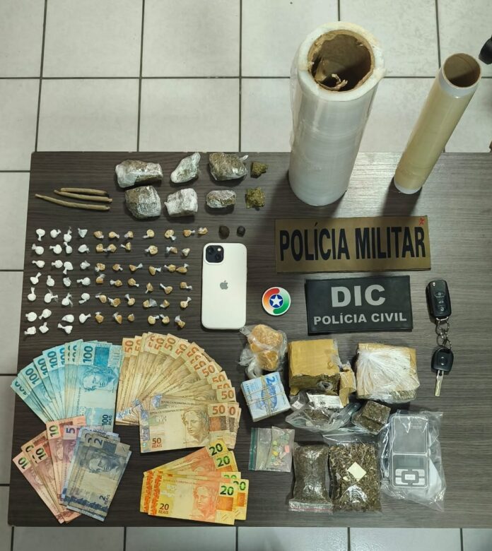 Homem é preso com drogas durante operação conjunta em Petrolândia