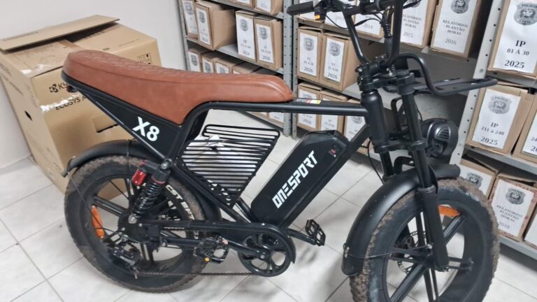 Bicicletas elétricas furtadas em Florianópolis