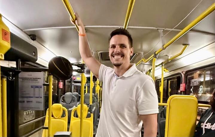 Nova linha de ônibus em Blumenau