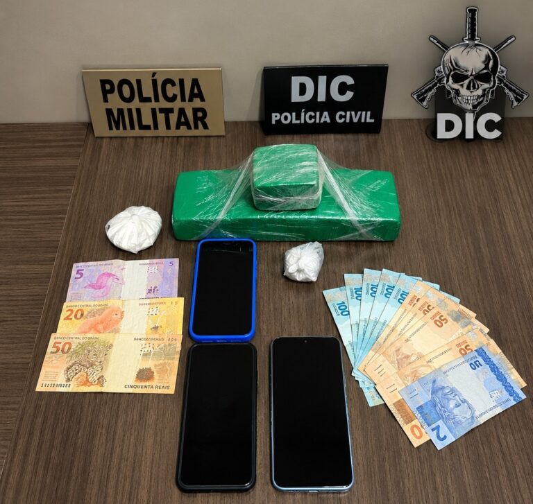 Casal preso por tráfico em Ituporanga